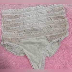 3 pair Victoria Secret panty size Medium - New